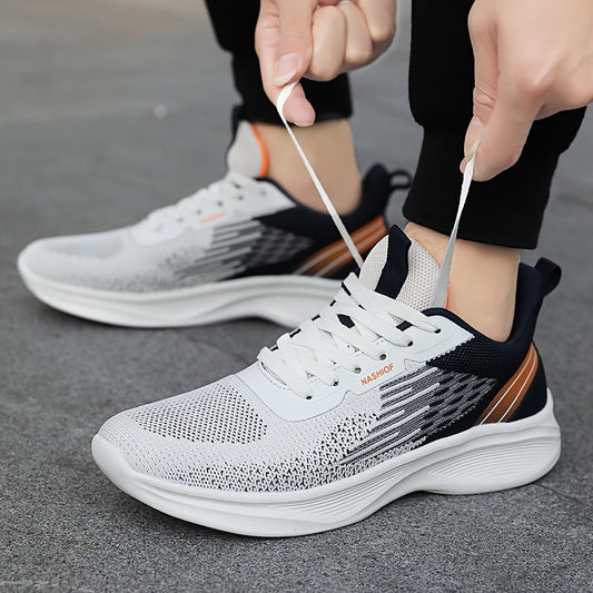 Herren Laufschuhe Sportlich Bequem Atmungsaktiv Sneaker Freizeit