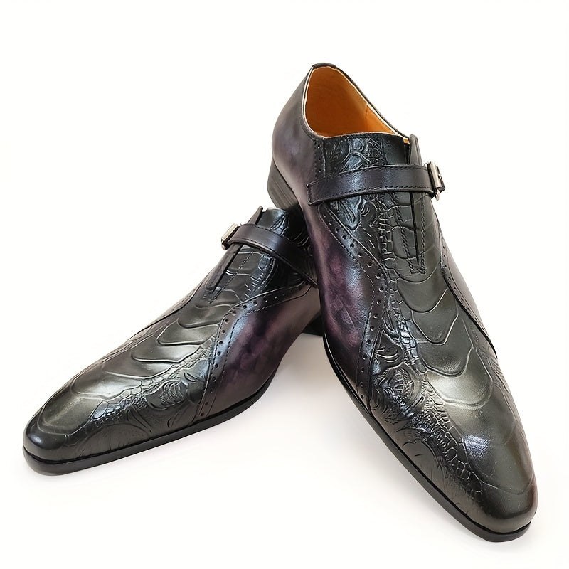 Herren Monk Strap Business-Schuhe im exklusiven Design – Elegante Anzugschuhe für besondere Anlässe