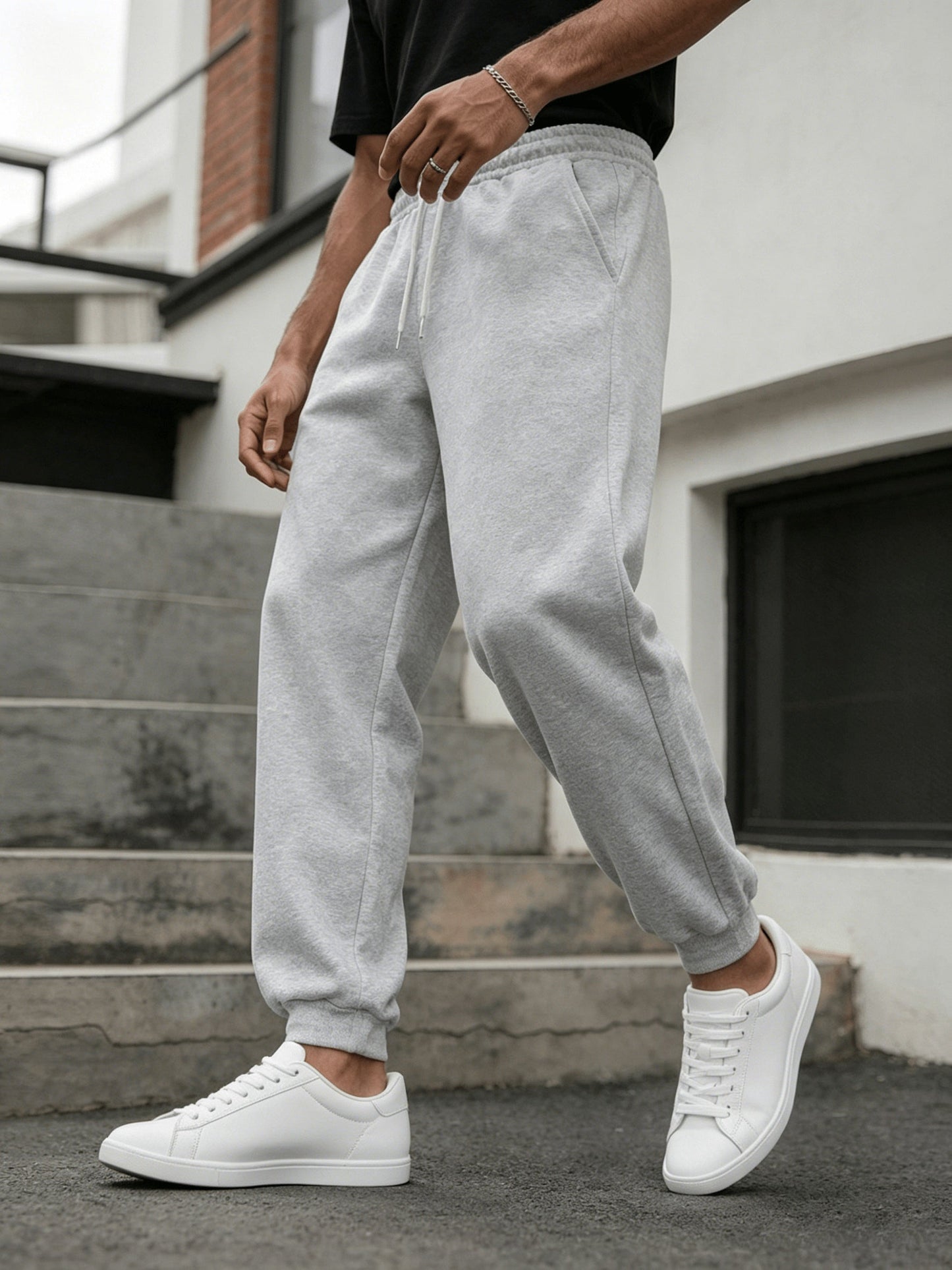Herren Jogginghose Relaxed Fit – Sportlicher Style für Freizeit & Training