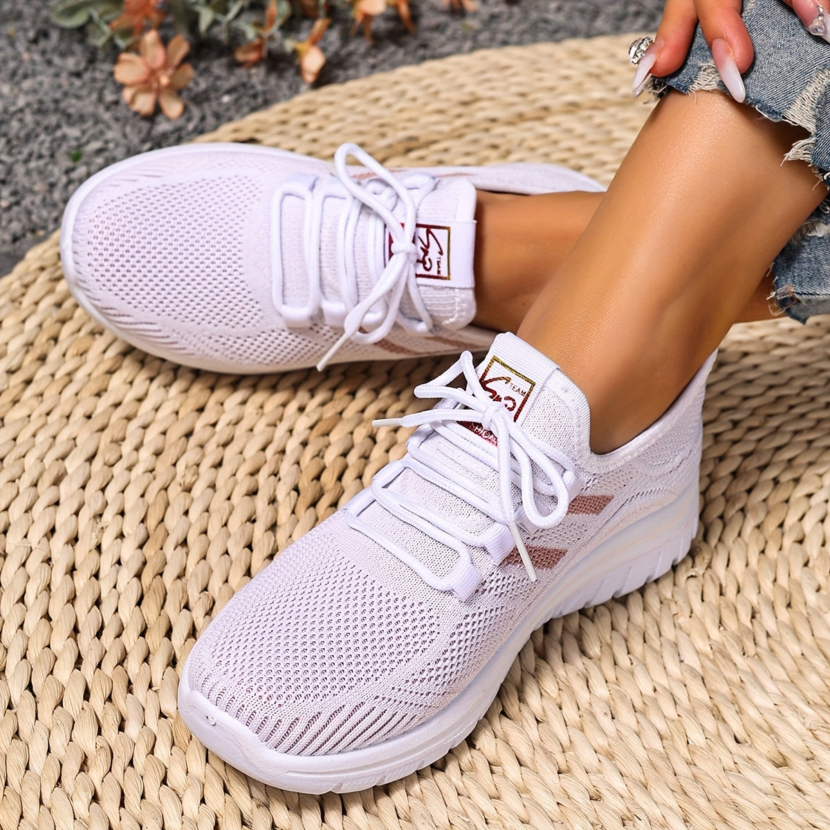 Damen Freizeitsneaker mit Komfortsohle für Alltag und Sport