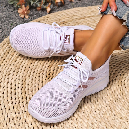 Damen Freizeitsneaker mit Komfortsohle für Alltag und Sport