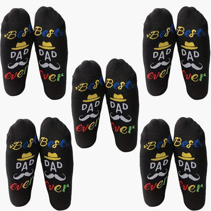 Herren Geschenk Socken – Lustige Best Dad Ever Socken – Vatertag Geschenk für Väter