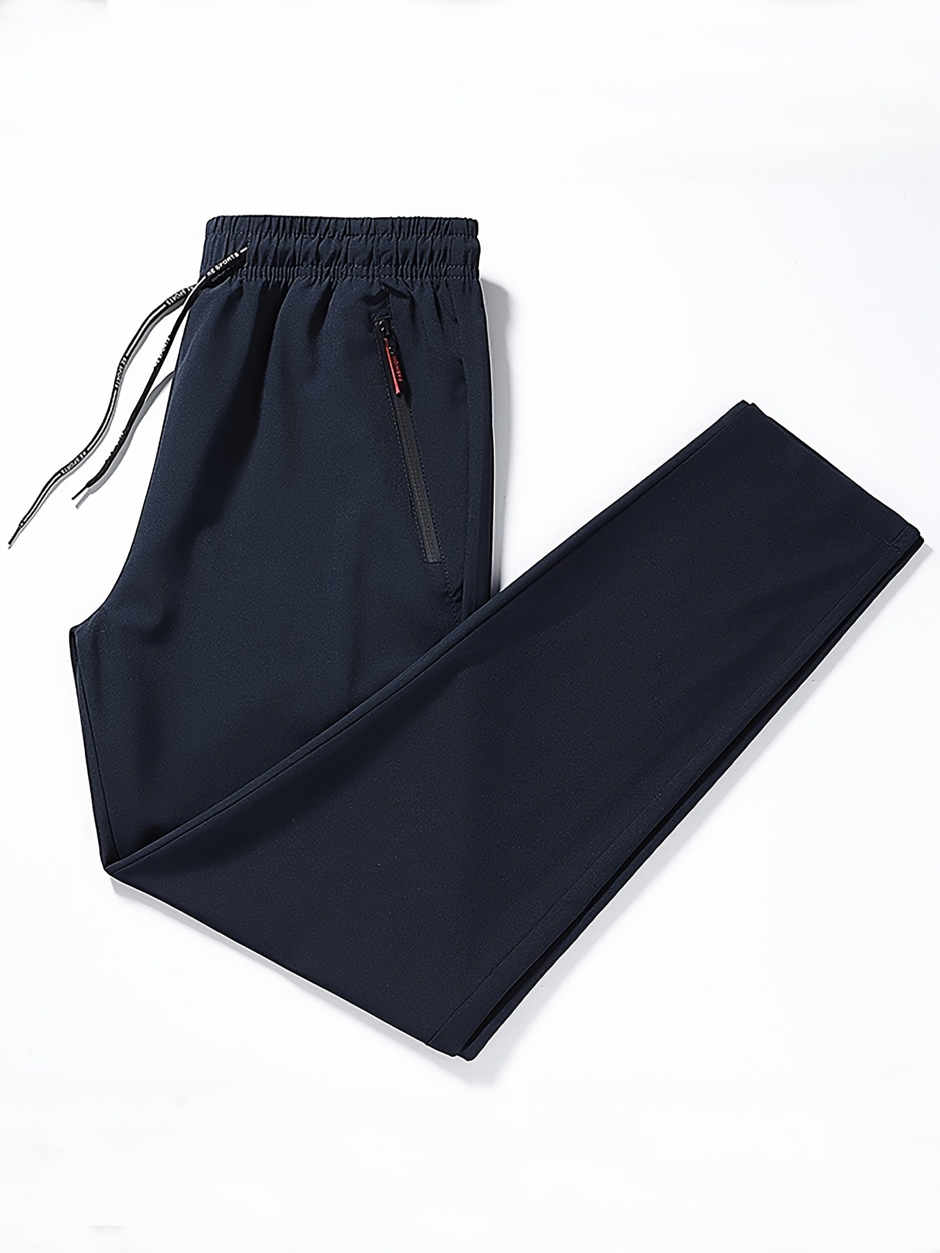 Herren Sporthose mit Reißverschluss-Tasche – Bequeme Freizeithose für Training & Alltag