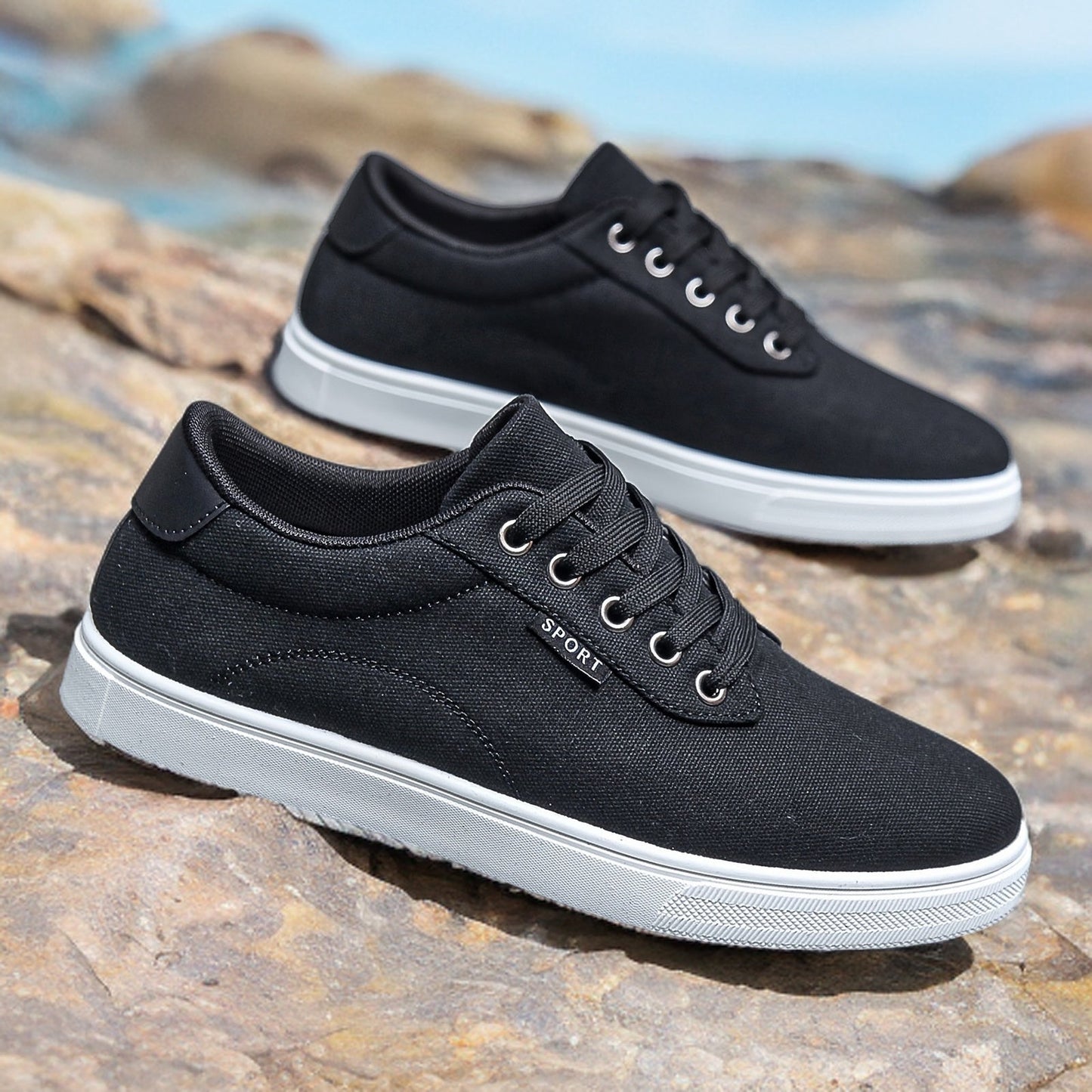 Herren Freizeitschuhe Sportlicher Sneaker Low-Top Bequem Alltag Outdoor