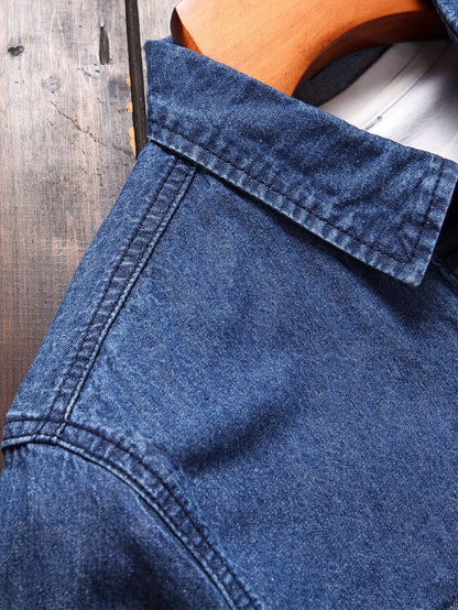 Herren Denim Hemd im lässigen Stil – Perfekt für Freizeit und Alltag