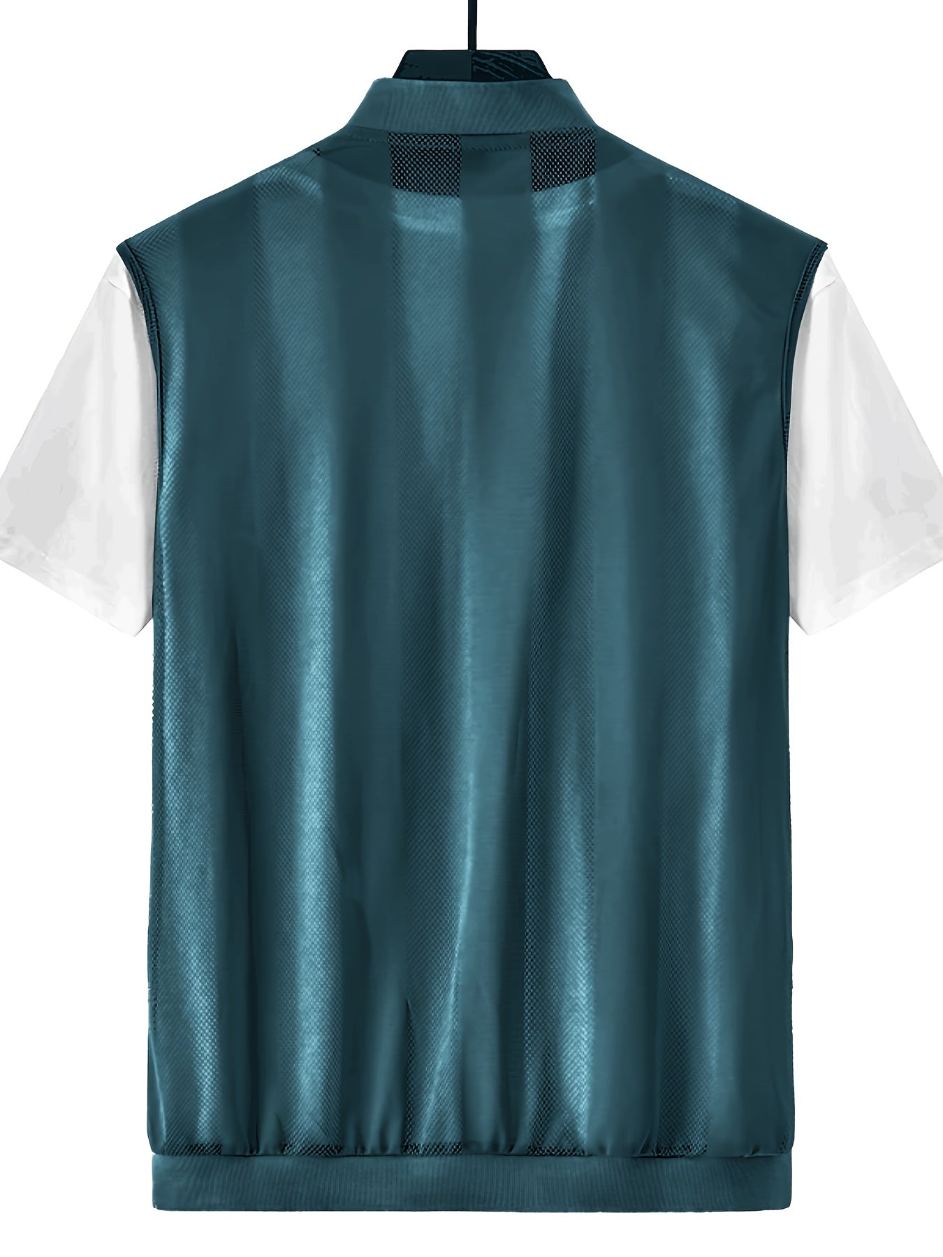 Herren Weste mit Reißverschluss und sportlichem Design – Ideal für Freizeit und Outdoor
