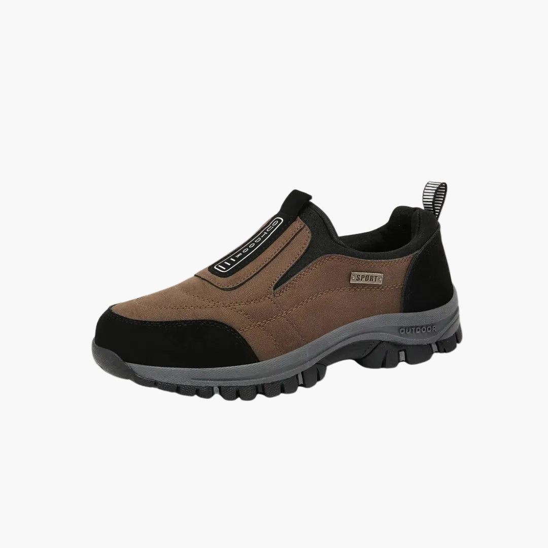 Herren Outdoor Slip-On Wanderschuhe – Bequeme Freizeitschuhe für Spaziergänge und Trekking