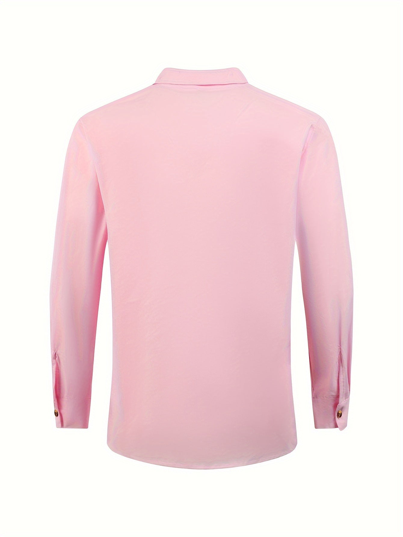 Herren Stehkragen Hemd Elegant Freizeit Langarm Modernes Design