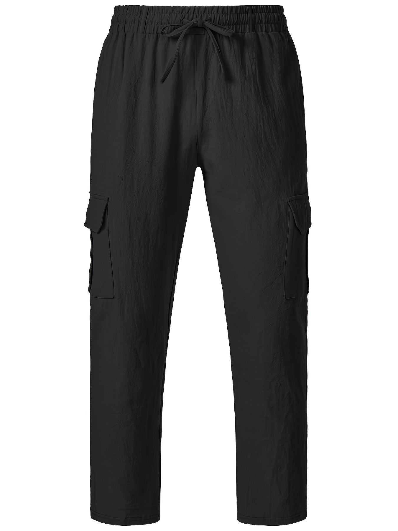 Herren Cargo-Loungehose mit weitem Schnitt und Kordelzug – Entspannte Freizeithose für Outdoor & Alltag