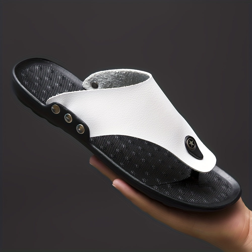 Herren Komfort-Strandsandalen – Zehentrenner für Freizeit & Sommer