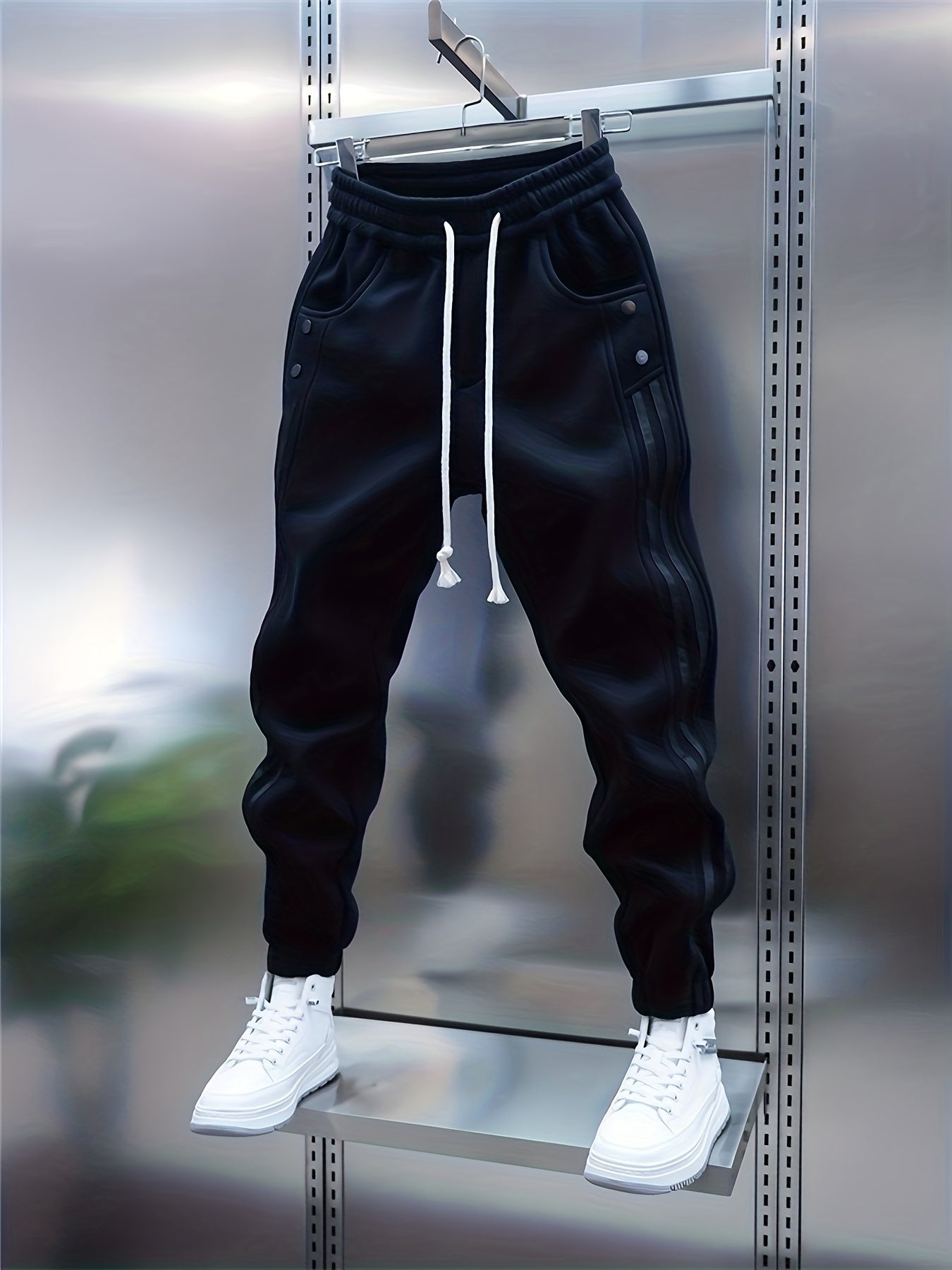 Herren Jogginghose mit sportlichem Schnitt und modernen Details – Streetwear & Freizeit