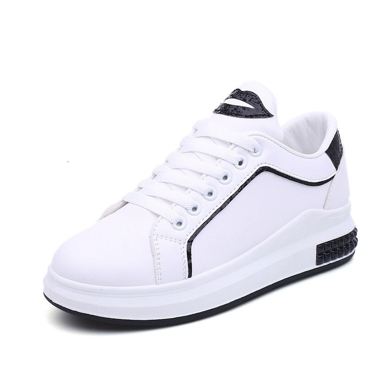 Leanne – Damen Sneaker mit Spitzen und Pailletten