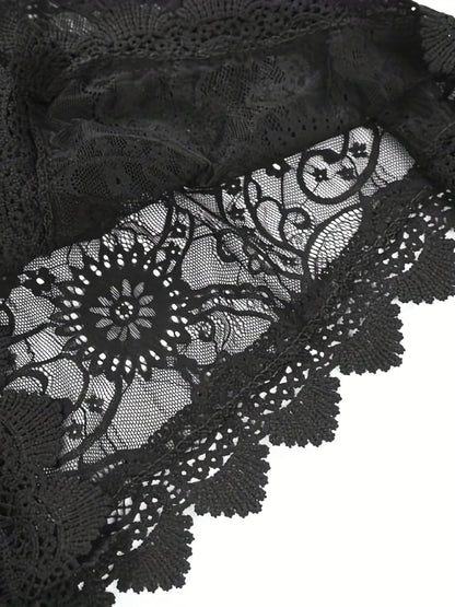 Damen Strand-Tunika mit Spitze und Boho-Charme – Elegante Bademode Cover-Up für Urlaub & Strand