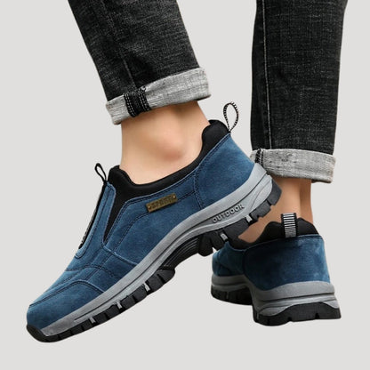 Herren Outdoor Slip-On Wanderschuhe – Bequeme Freizeitschuhe für Spaziergänge und Trekking