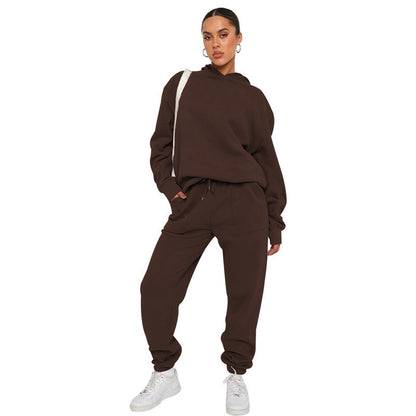 Heather – Kapuzenpullover mit langen Ärmeln aus Polyester