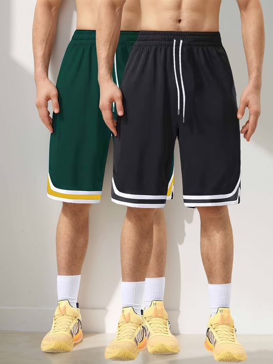 Herren Basketball Shorts Doppelpack – Sportliche, lockere Trainingsshorts für Alltag & Freizeit