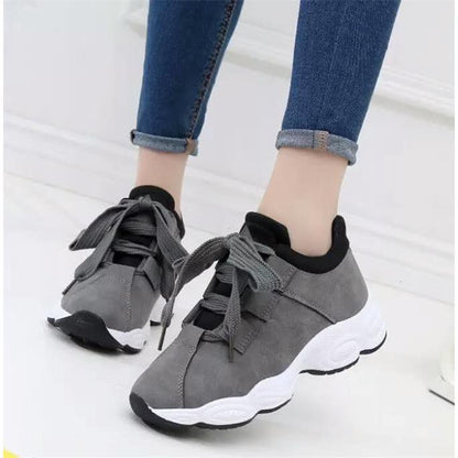 Susan – Dicksohlige Damen-Freizeitschuhe im koreanischen Stil