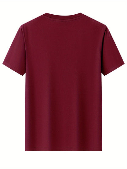 Herren T-Shirt mit modernem K-Print und lässigem Style – Perfekt für Alltag und Freizeit