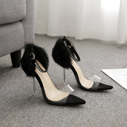 Heather – Glitzernde Damen High Heels mit Strass