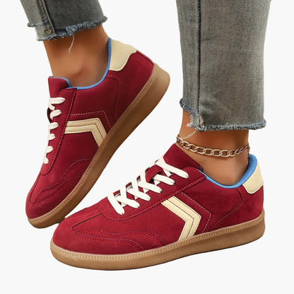 Damen Retro Sneaker – Bequeme Freizeitschuhe für Alltag und Streetstyle