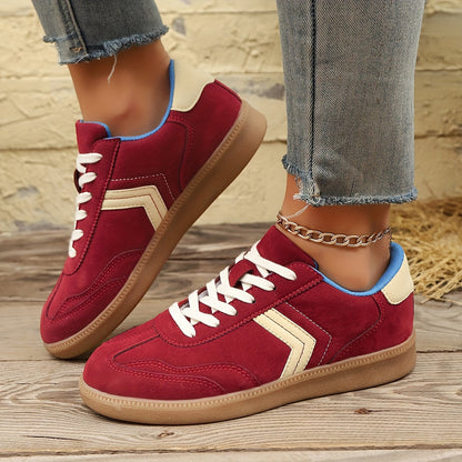 Damen Retro Sneaker – Bequeme Freizeitschuhe für Alltag und Streetstyle
