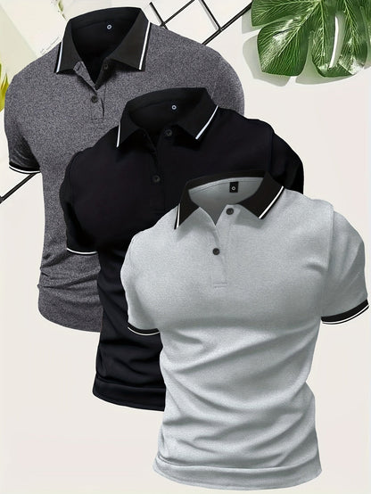 Herren Poloshirt Modern Casual – Stilvolles Freizeitshirt für Alltag und Büro