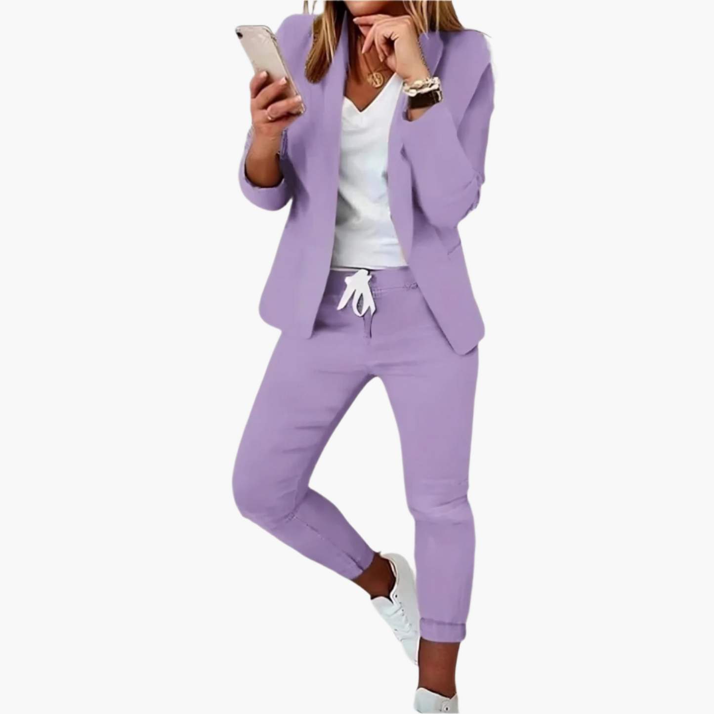 Damen Hosenanzug im Casual-Business-Look