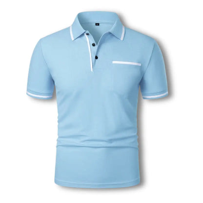 Herren Polohemd Modern Fit mit Kontrastdetails – Stilvolles Freizeit- und Alltagsoutfit