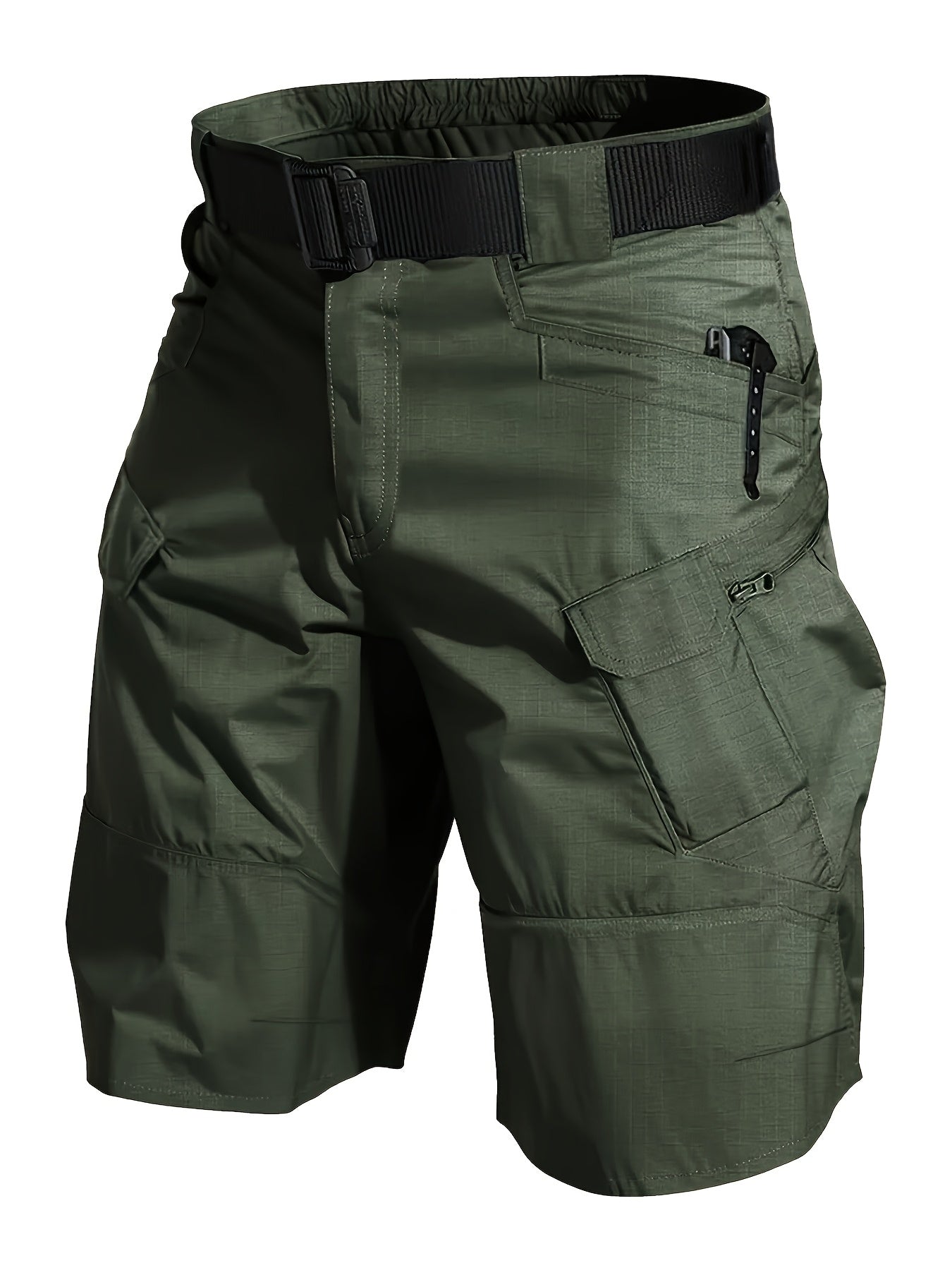 Herren Outdoor Taktische Shorts mit Gürtel – Funktionale Cargo-Shorts für Wandern & Freizeit