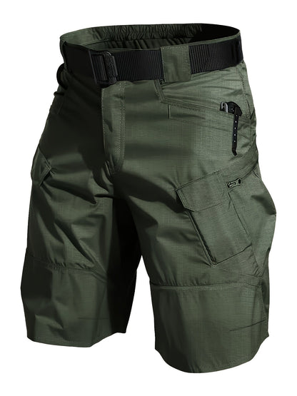 Herren Outdoor Taktische Shorts mit Gürtel – Funktionale Cargo-Shorts für Wandern & Freizeit