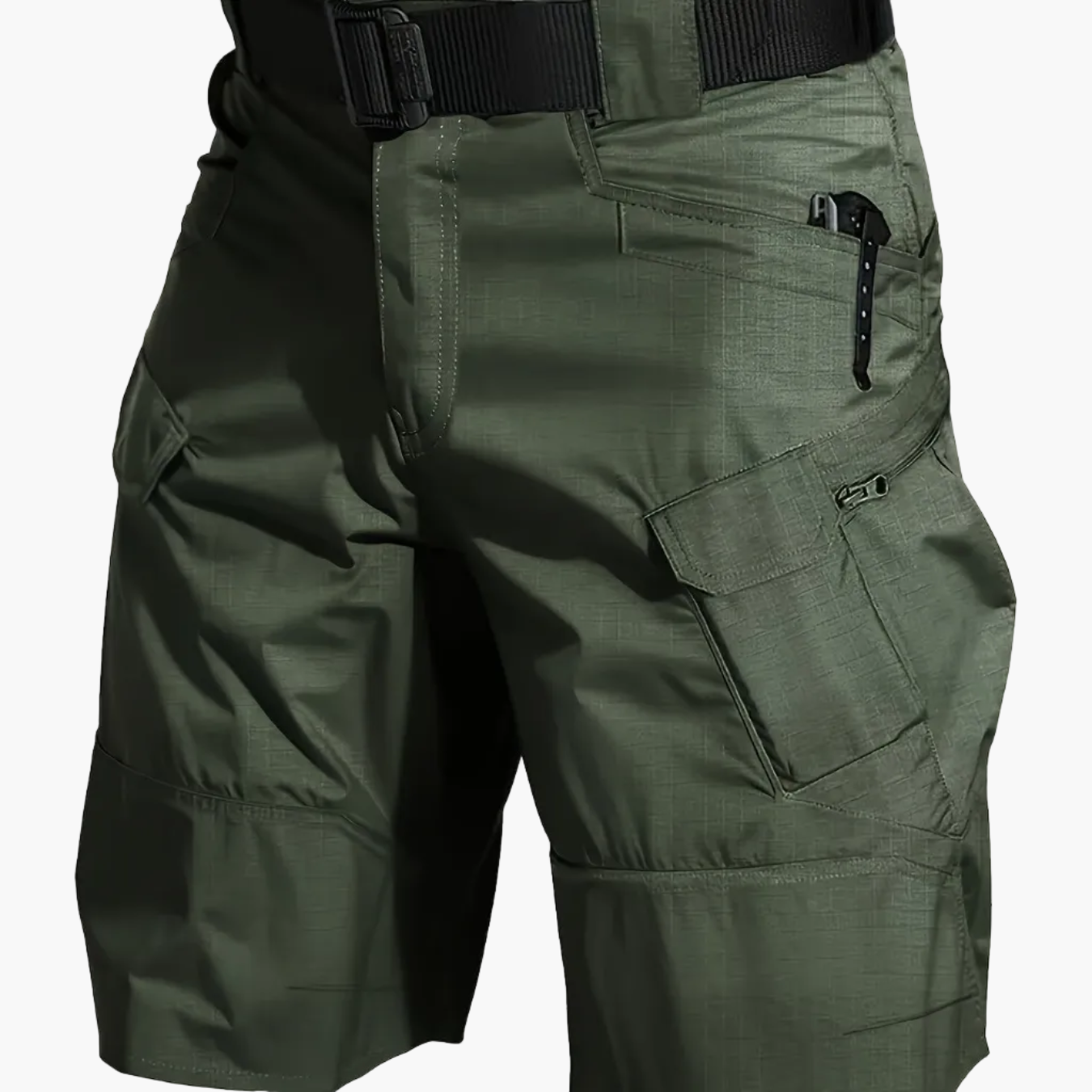 Herren Outdoor Taktische Shorts mit Gürtel – Funktionale Cargo-Shorts für Wandern & Freizeit