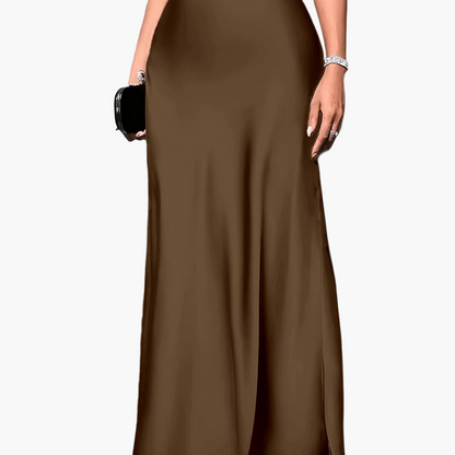 Damen Eleganter Maxirock für festliche Anlässe und Abendmode