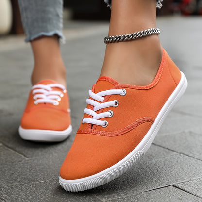 Damen Sneaker Low-Top Freizeit Klassisch Bequem Alltagsschuhe