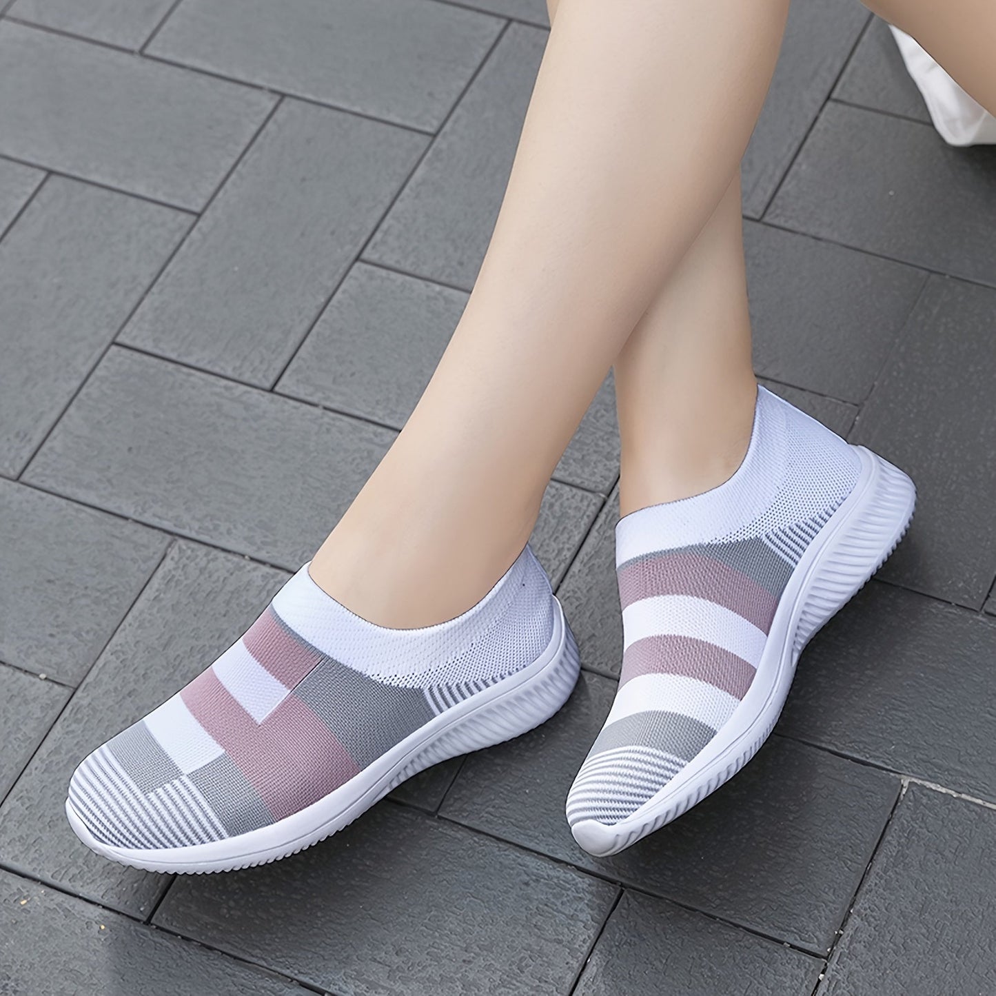 Damen Slip-On Sneaker Komfort Stil – Bequeme Freizeitschuhe für Alltag und Reisen
