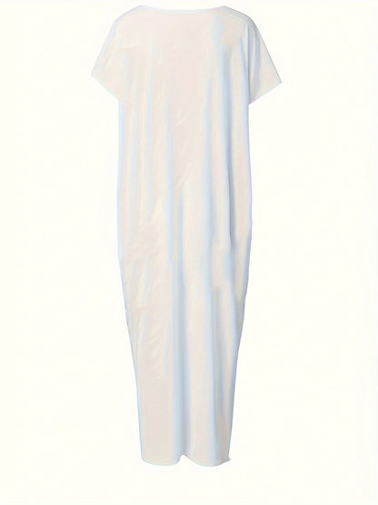 Damen Maxikleid Lockerer Stil für Alltag und Freizeit