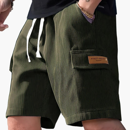 Herren Freizeitshorts mit Kordelzug – Modische Sommer Bermuda für Alltag & Freizeit