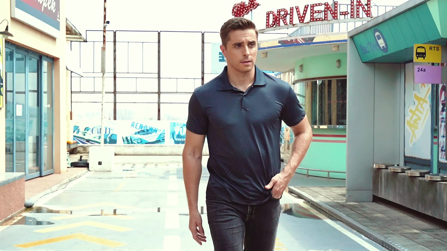 Herren Sport Polo Shirt – Modernes Performance-Design für Training und Freizeit