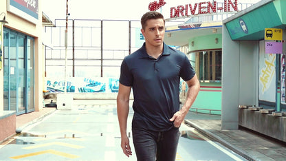 Herren Sport Polo Shirt – Modernes Performance-Design für Training und Freizeit