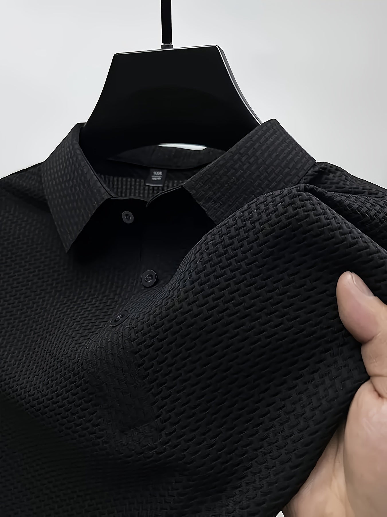 Herren Poloshirt mit Struktur – Casual Stil für Alltag und Freizeit