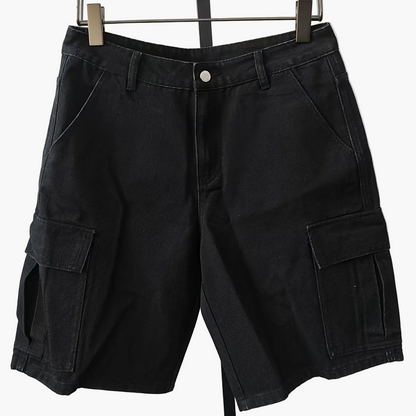 Herren Cargo Jeans Shorts im Streetwear Stil – Lässige Cargoshorts für Alltag und Freizeit