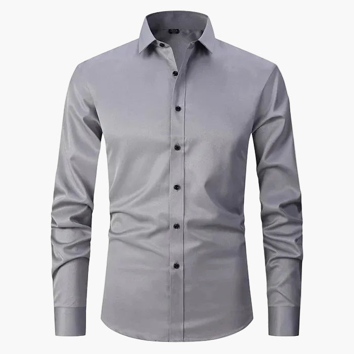 Herren Business Hemd Slim Fit – Elegantes Langarmhemd für Büro & Alltag