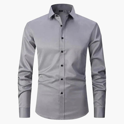 Herren Business Hemd Slim Fit – Elegantes Langarmhemd für Büro & Alltag