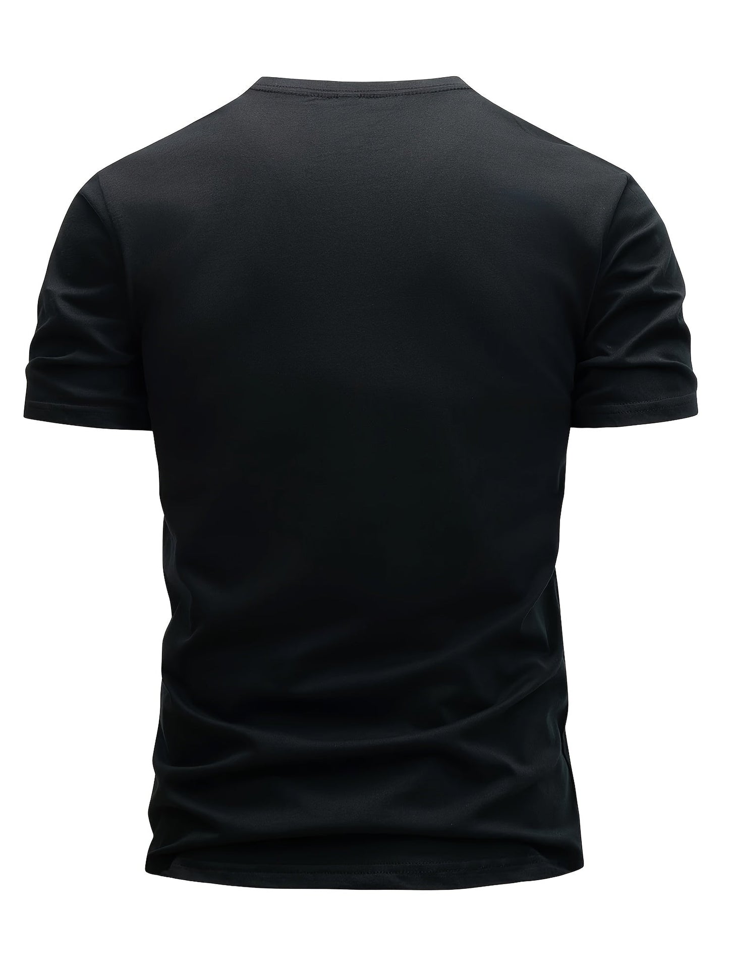 Herren T-Shirt 3er Set – Modernes Paris Print Design, Freizeit & Alltag, Rundhals