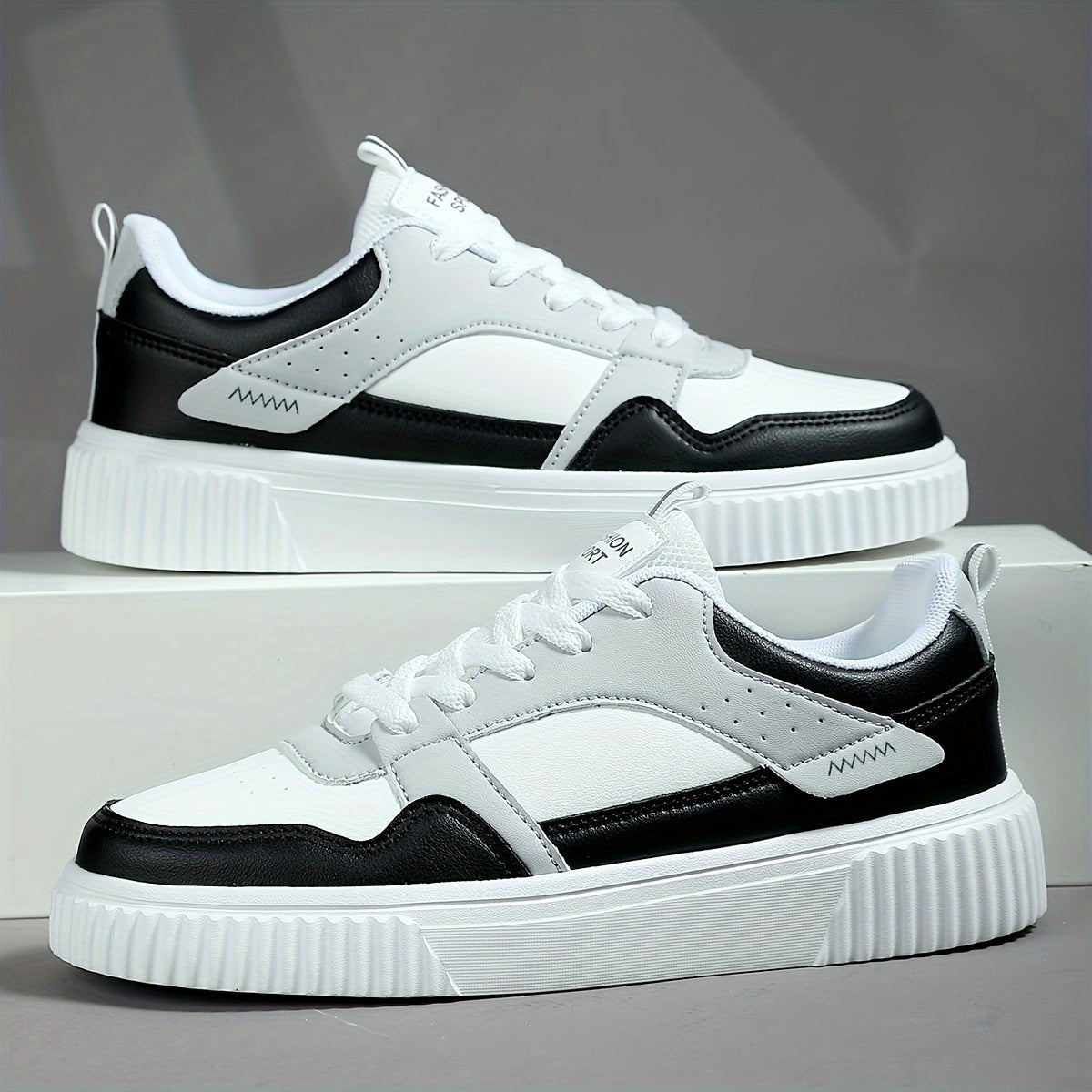 Herren Sneaker Streetstyle Modern mit Plateau-Sohle und sportlichem Design