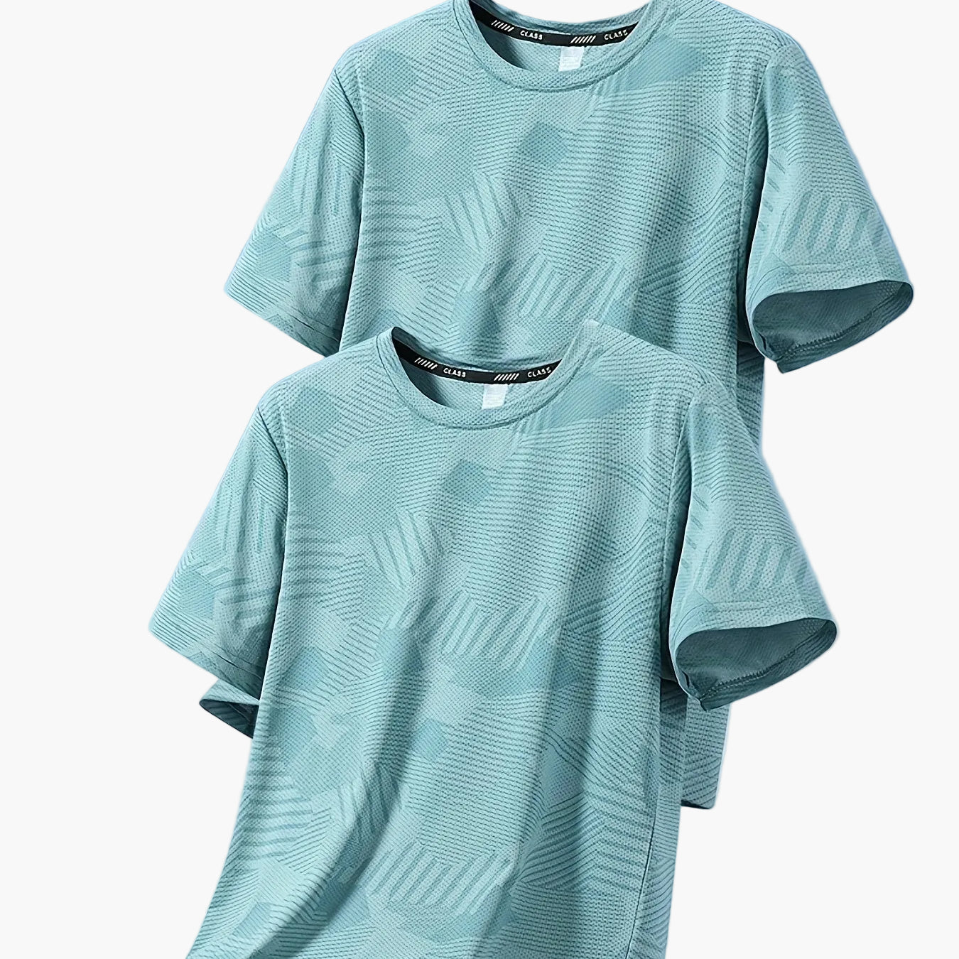 Herren Funktions-T-Shirts – Lässige Sommeroberteile mit tropischem Muster, ideal für Freizeit und Sport