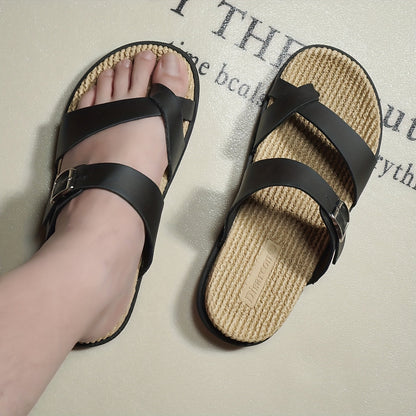 Herren Komfort-Sandalen mit verstellbarem Riemen – Lässige Sommerschuhe für Alltag und Freizeit