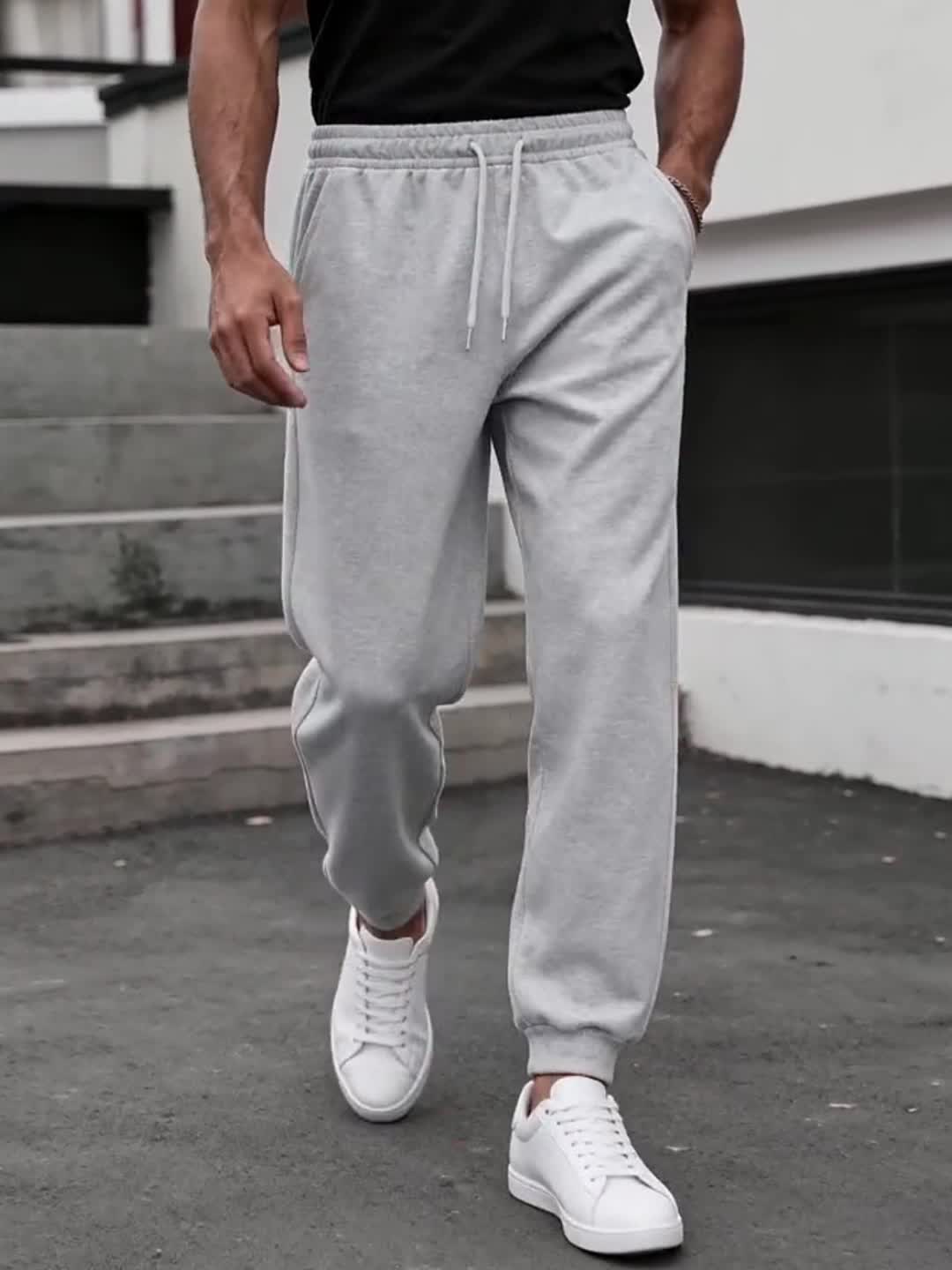 Herren Jogginghose Relaxed Fit – Sportlicher Style für Freizeit & Training