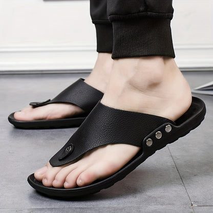 Herren Komfort-Strandsandalen – Zehentrenner für Freizeit & Sommer