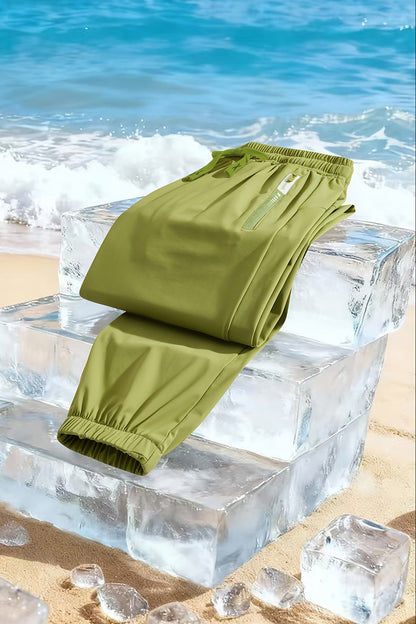 Herren Jogginghose für Sommer – Freizeit & Strand, Regular Fit, Elastischer Bund, Praktische Taschen