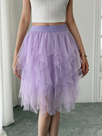 Damen Tüllrock – Verspielter Lagen-Look für Alltag und Feste